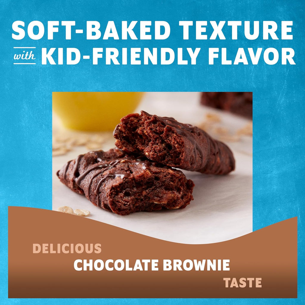 Zbar - Chocolate Brownie - Soft-Baked Energy Snack Bars - Non-GMO - 11g Whole Grains - USDA Organic Granola Bars (18 Pack)