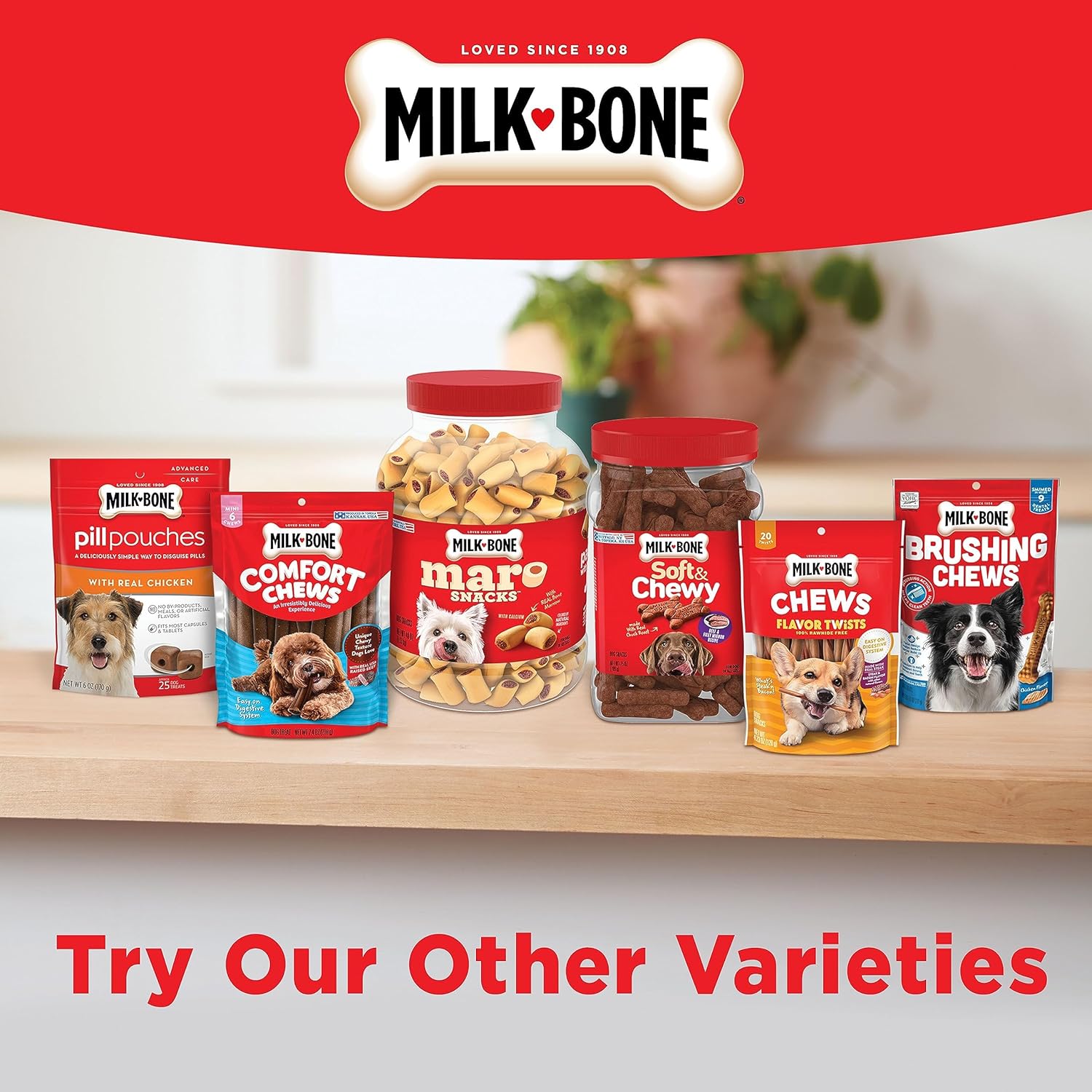 Milk-Bone Mini's Flavor Snacks Dog Treats, 36 Ounce