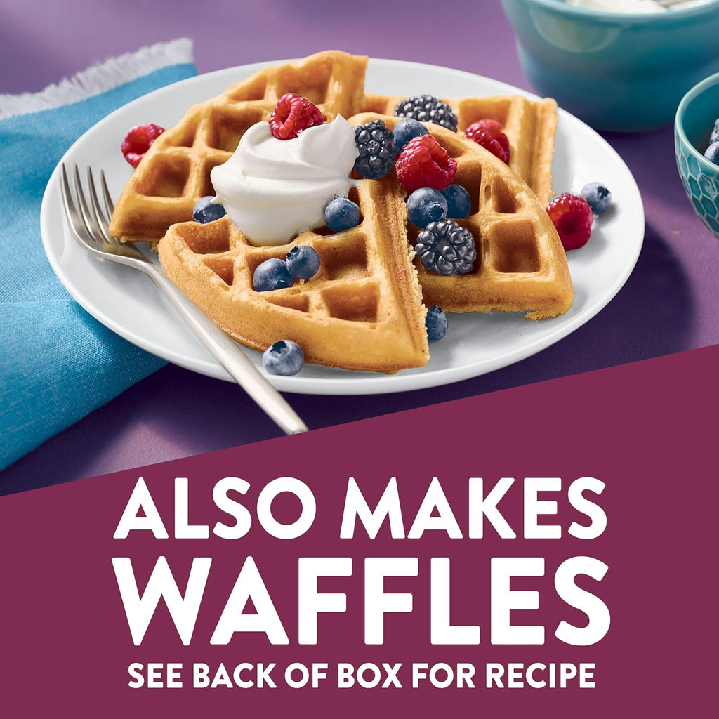 Krusteaz Sweet Cream Pancake and Waffle Mix, Light & Fluffy, 26 oz Boxes (Pack of 8)