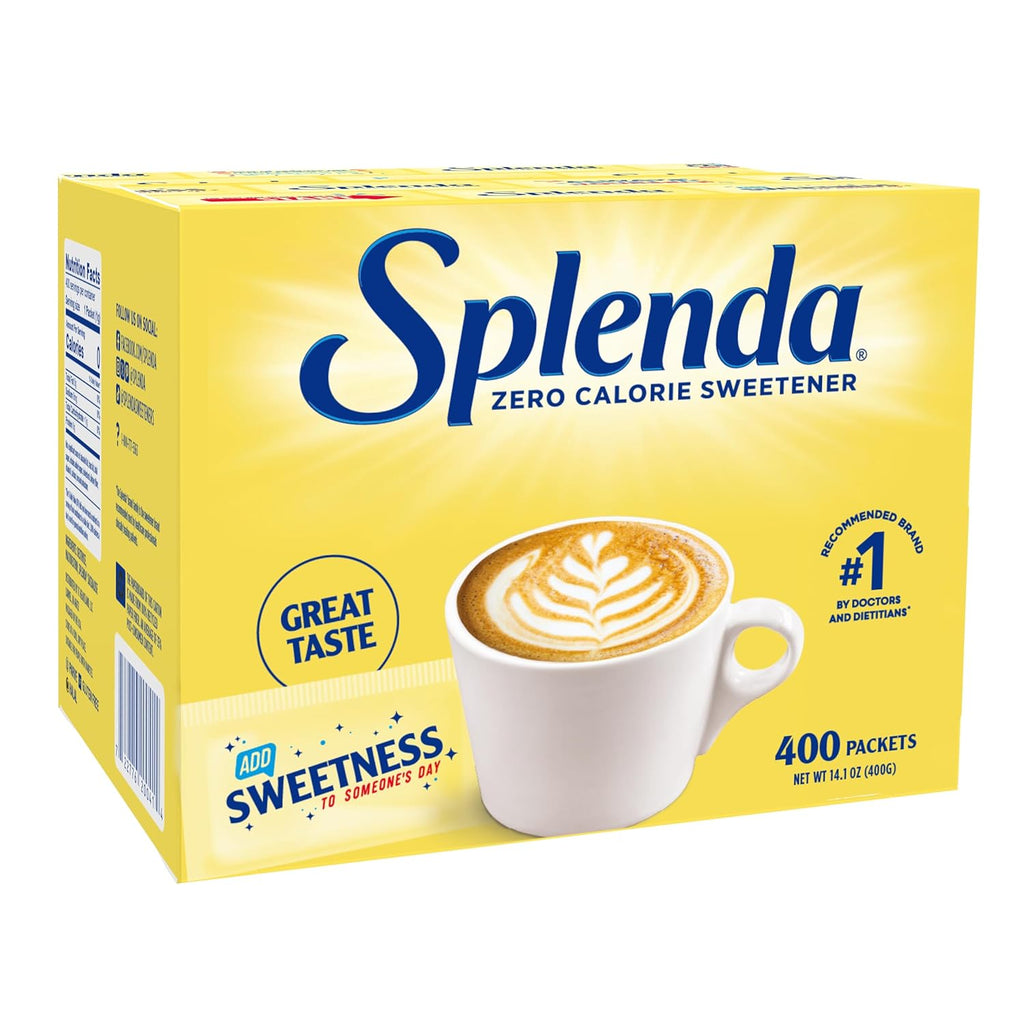 SPLENDA Zero Calorie Sweetener, 400 Count Packets