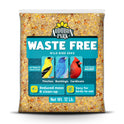 Audubon Park Waste Free Wild Bird Seed – 12 lb. No Mess Blend with Sunflower Hearts & Peanut Pieces – Bird Food for Outside Feeders