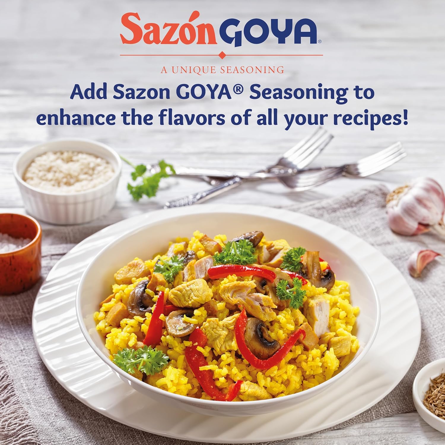 Goya Sazón Seasoning With Azafran 3.52 Ounce (Pack of 3)