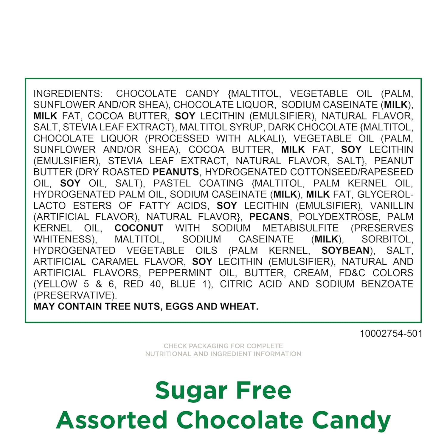 RUSSELL STOVER Sugar Free Assorted Chocolate Candy, 15.7 oz. bag