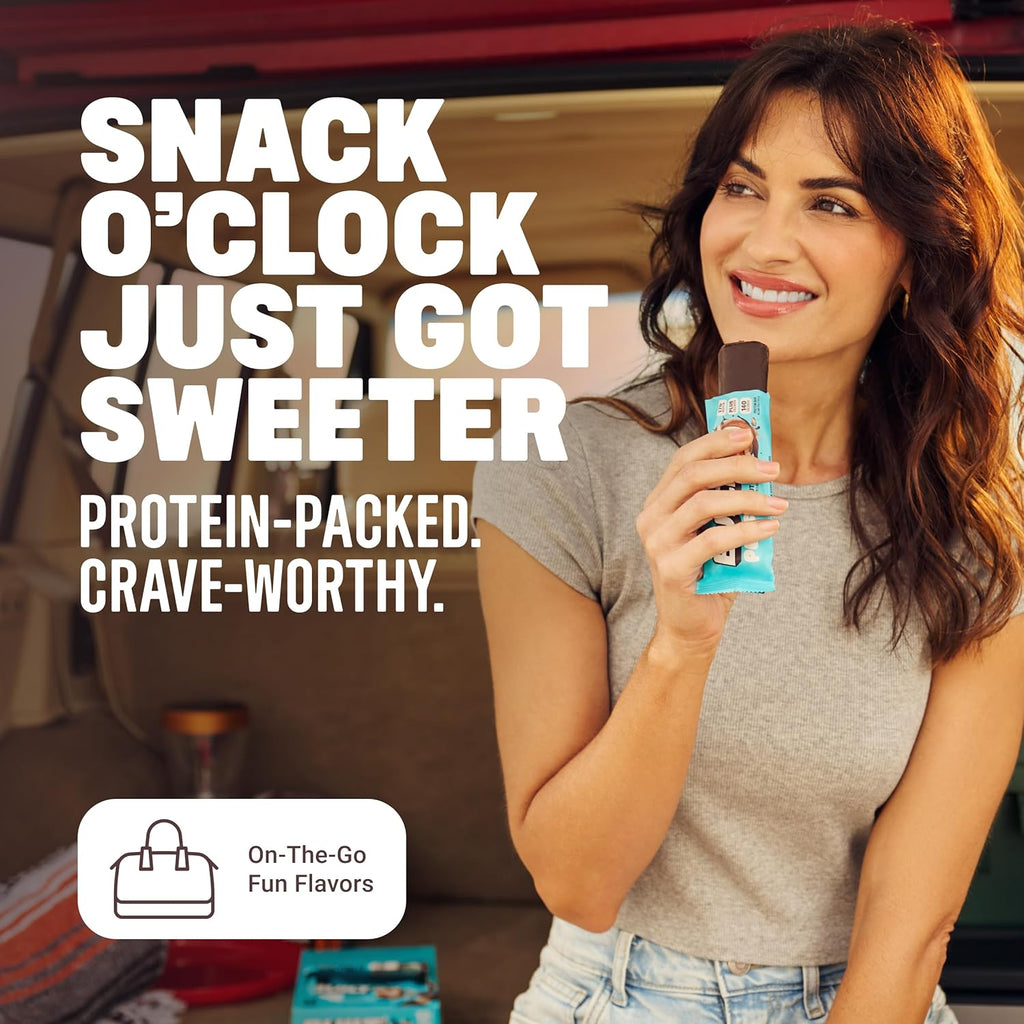 Built Bar, Puff Protein Bars, Coconut Puff, 17g Protein Snacks, On-The-Go Bars, Only 140 Calories, 6g Sugar, Collagen, Gluten Free, 12 Count