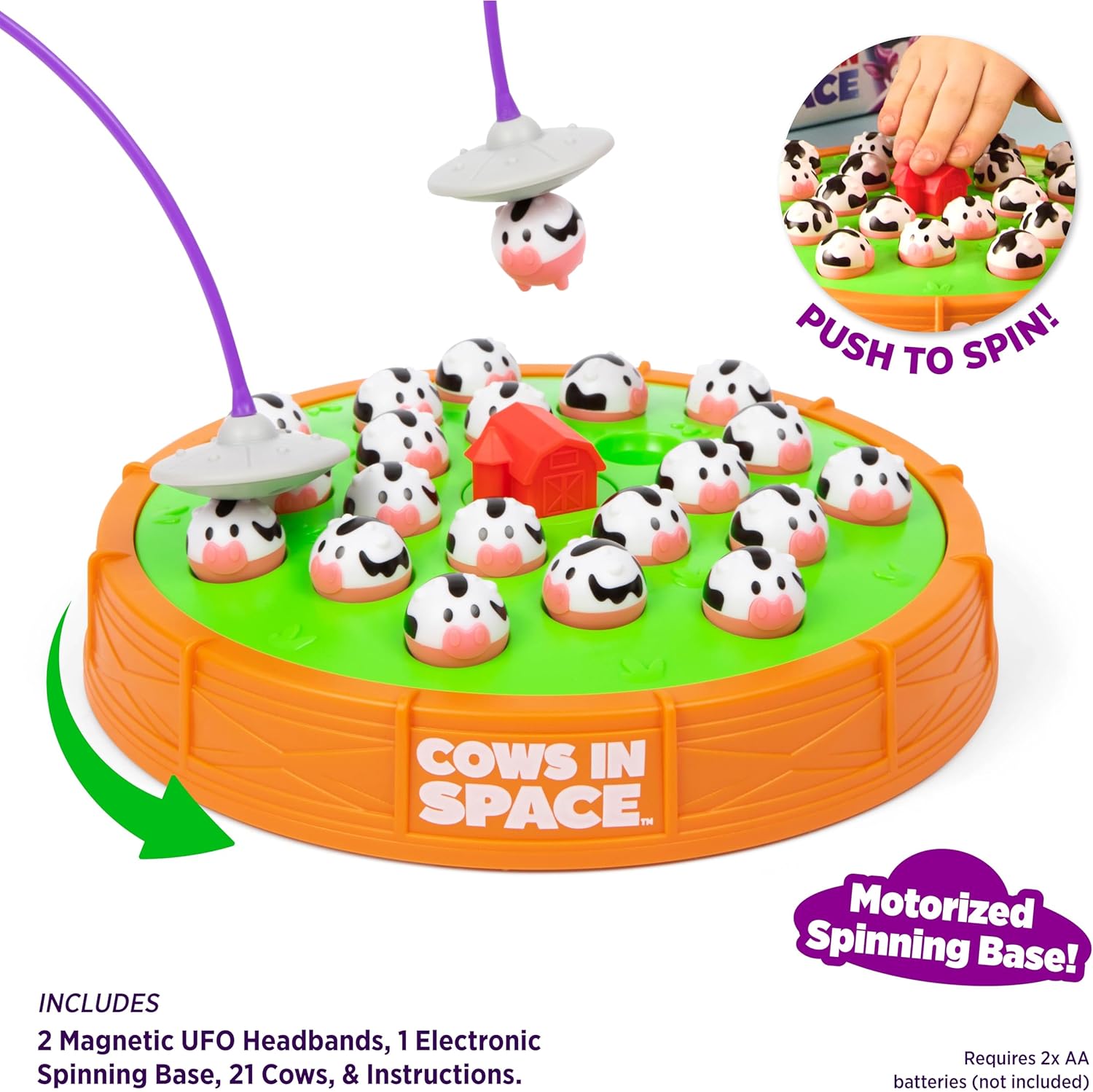 Cows in Space, 2026 Toy of The Year Finalist Game by Relatable, Hilarious Kid-Friendly Space Game, Perfect Christmas Idea