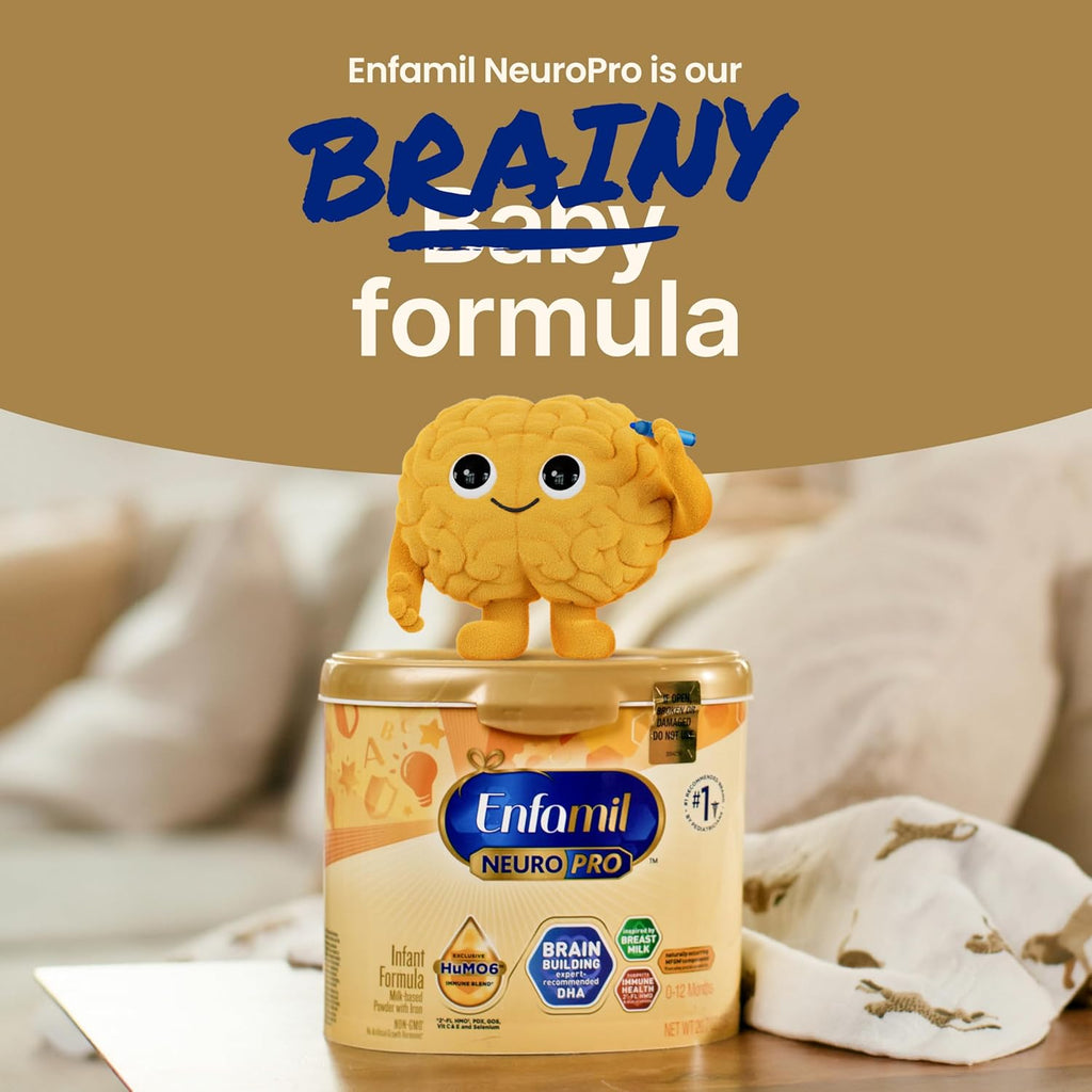 Enfamil NeuroPro Ready-to-Use Baby Formula, Ready to Feed, Brain and Immune Support with DHA, Iron and Prebiotics, Non-GMO, 2 Fl Oz Nursette Bottles (6 count) (Pack of 4), Total 24 bottles