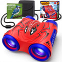 Boy Toys Age 3-12,Binoculars for Kids with Bird Watching Manual&Compass,Outdoor Camping Backyard Toddler Toys,3 4 5 6 7 8 9 10 11 12 Year Old Xmas Birthday Gifts,3-4 4-6 6-8 8-12 Year Old Kids Gift