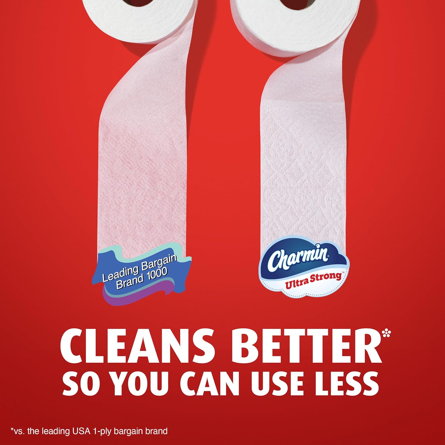 Charmin Ultra Strong Toilet Paper, 6 Mega Rolls = 24 Regular Rolls
