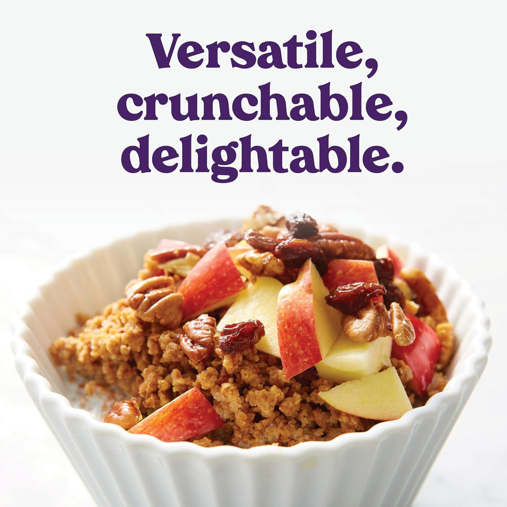 Grape-Nuts Original Cereal, Crunchy Whole Grain Wheat and Barley, Non-GMO, 20.5 oz Box