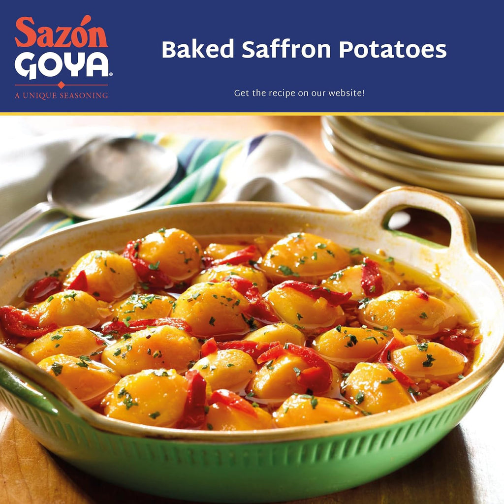 Goya Sazón Seasoning With Azafran 3.52 Ounce (Pack of 3)