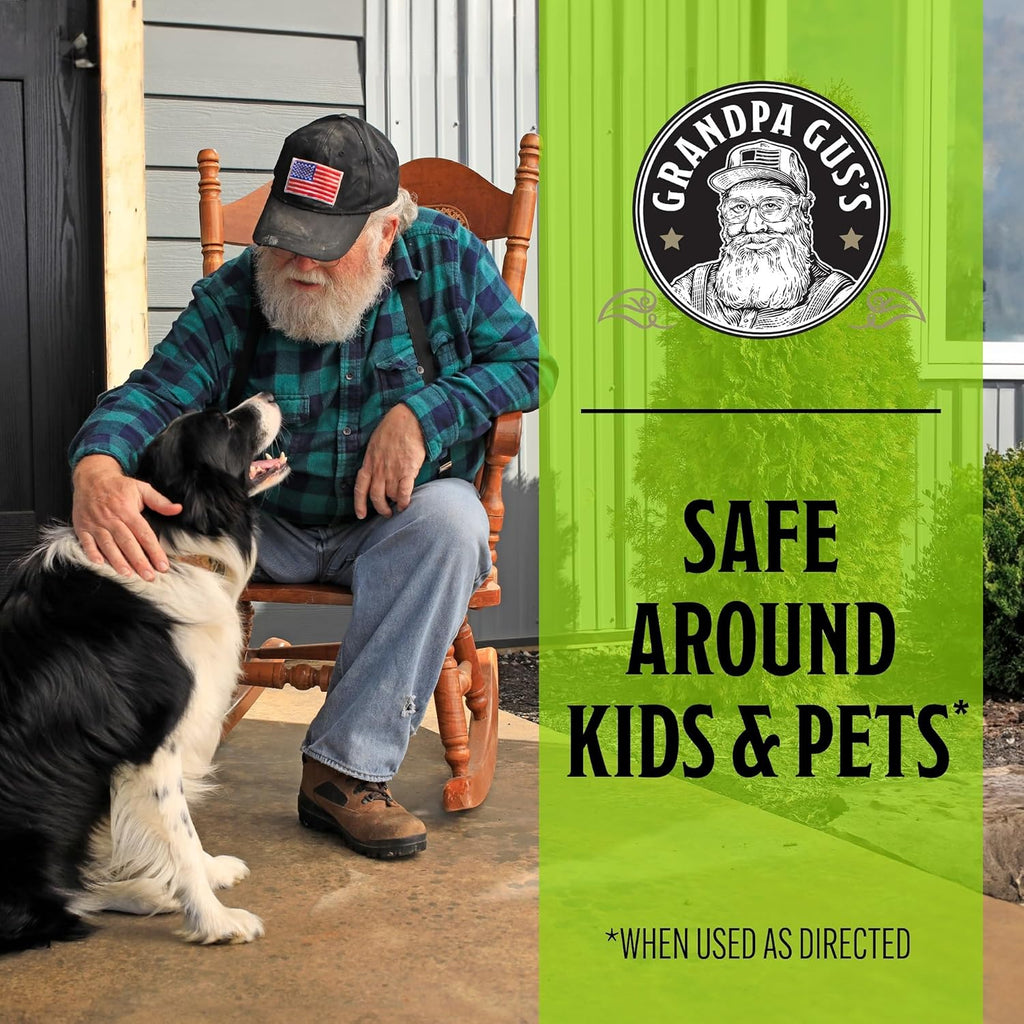 Grandpa Gus's Rodent Repellent Spray, Peppermint & Cinnamon Oil, Prevents Mouse/Rats from Nesting & Chewing on Wires, 16 fl oz (Pack of 1)