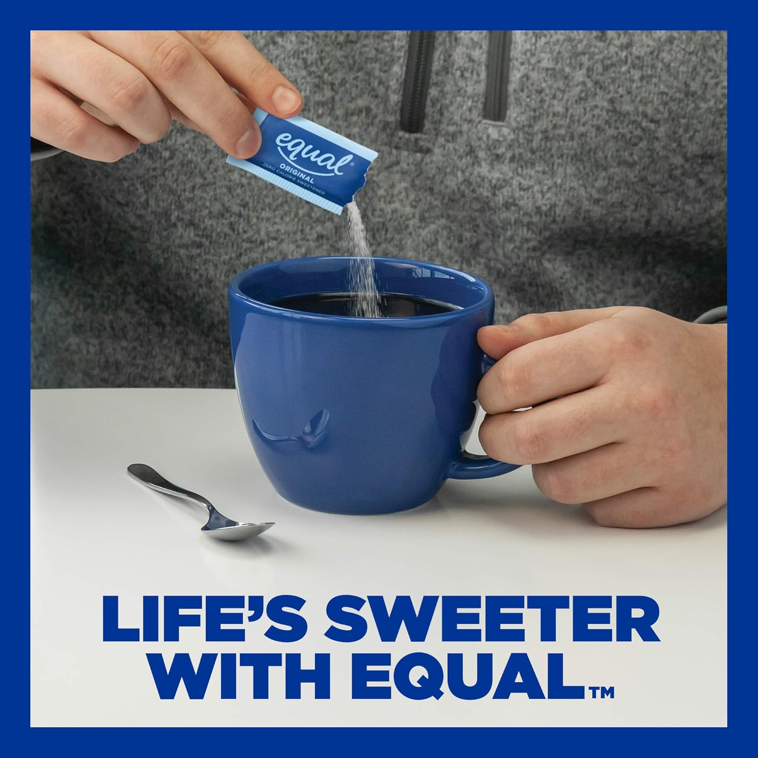 EQUAL 0 Calorie Sweetener, Aspartame and Acesulfame-K Sweetener Packets, Zero Calorie Sugar Alternative, Erythritol Free, 800 Ct (Pack of 1)