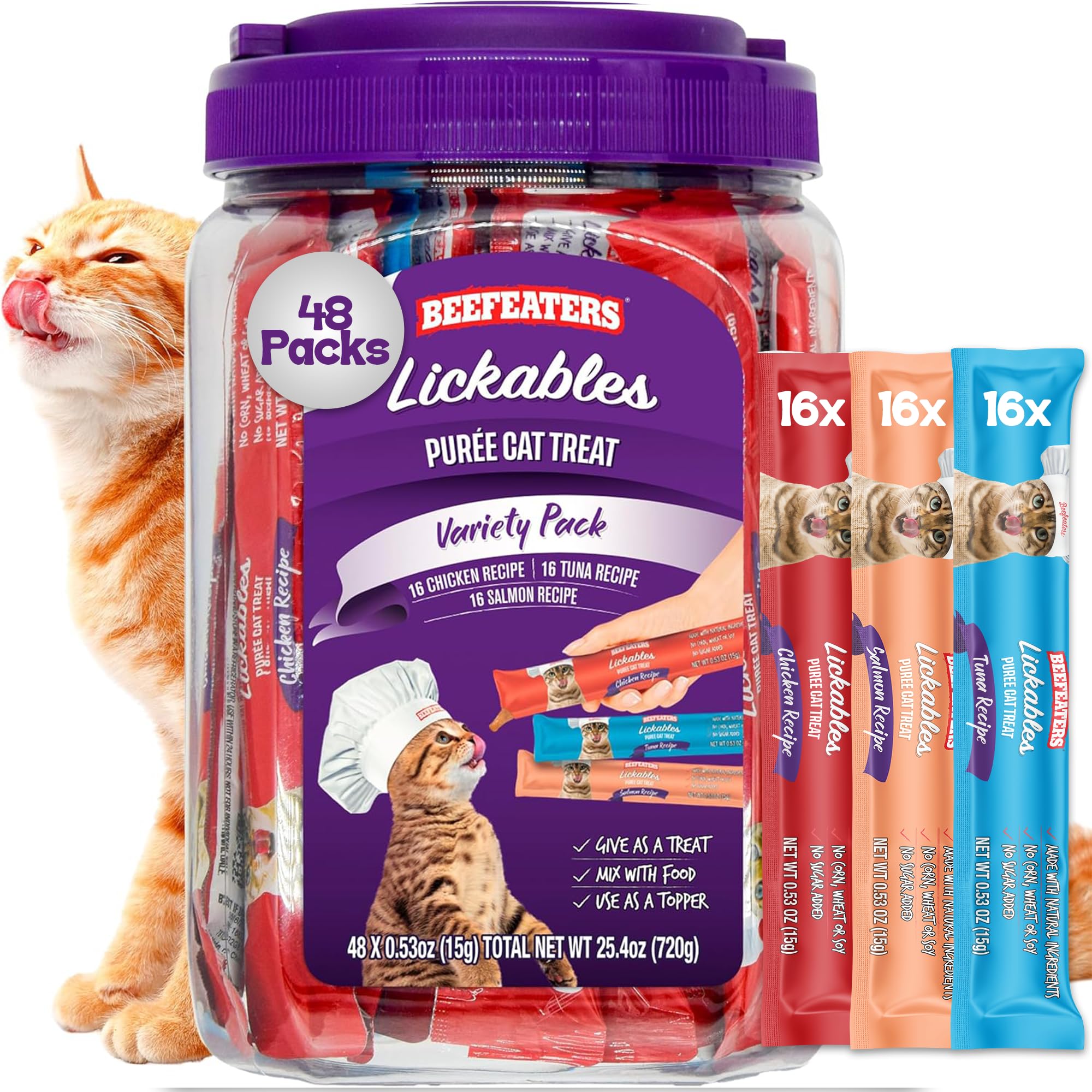 Beefeaters Lickable Cat Treats