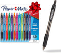 Paper Mate Profile Retractable Ballpoint Pens Bold, 1.4mm, Assorted Colors, 12 Count - Back to School, Home, Office, Teacher Supplies