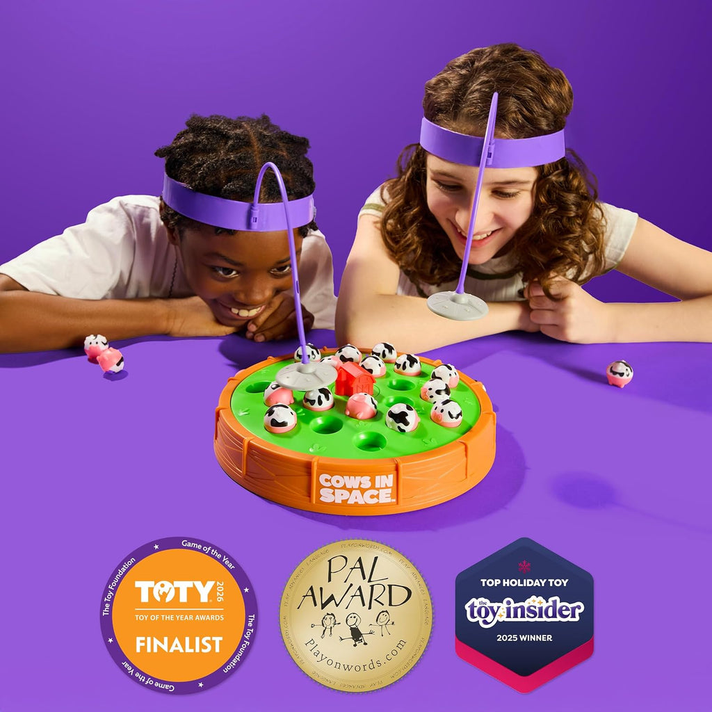 Cows in Space, 2026 Toy of The Year Finalist Game by Relatable, Hilarious Kid-Friendly Space Game, Perfect Christmas Idea