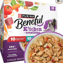 Purina Beneful Kitchen Creations With Beef, Chicken, or Lamb Wet Dog Food Variety Pack - (Pack of 30) 3 oz. Cans