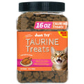 Just Try 16 OZ Taurine Treats with Coenzyme Q10 for Cats - Coq10 & Taurine for Cat to Support Feline Heart Health - Chicken Flavored Chews - Vitamins Snacks Treats
