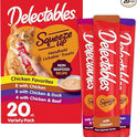 Delectables Squeeze Up Non-Seafood Variety Pack Lickable Cat Treat, 20 Count (Pack of 1)