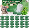32PCS Rodent Repellent, Natural Peppermint Oil for Mice, Peppermint | Pest Control, Mouse Repellent for Mice, Rats, Squirrels, Spiders and Pests, Keeps Pests Away Effectively from Garden & Home