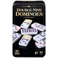 Spin Master Games, Cardinal Classics Double Nine Dominoes Set in Storage Tin, Dominoes for Kids & Adults, Classic Game, 2-6 Players, for Ages 8 & Up
