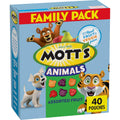 Mott's Animals Assorted Fruit Flavored Snacks, Valentine's Day, Gluten Free, Family Pack, 40 Ct, 32 oz