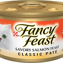 Purina Fancy Feast Salmon Feast Classic Grain Free Wet Cat Food Pate - (Pack of 24) 3 oz. Cans