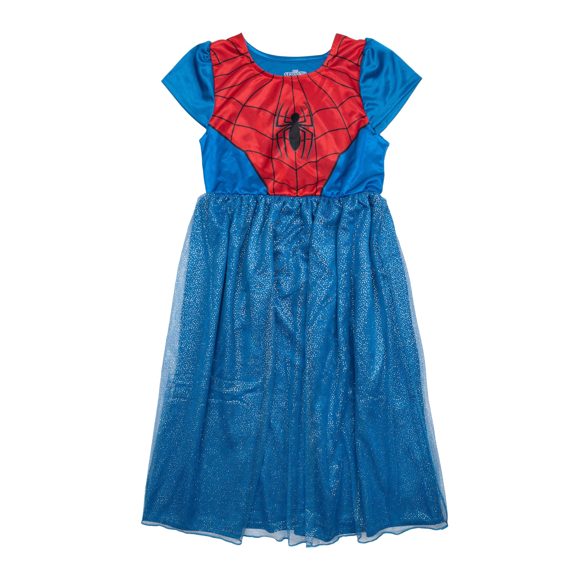 Disney Girls' Princess Dress Nightgown, Fantasy Gown, Soft & Cute Pajamas for Kids