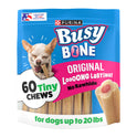 Purina Busy Bone Adult Toy Breed Dog Chew Bone Treats, Tiny - 60 ct. Pouch