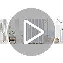 Dynamene Sage Green Shower Curtain - Waffle Textured Heavy Duty Thick Fabric Shower Curtains for Bathroom, 256GSM Luxury Weighted Polyester Cloth Bath Curtain Set with 12 Plastic Hooks，72Wx72H,Green