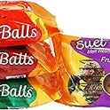 Wildlife Sciences Melt Resistant Suet Balls Variety 16 Pack, 4 Wrapped Packs of 4 Bird Suet Balls