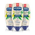 Hellmann's Vegan Dressing and Spread Vegan 3 Ct for a Rich, Creamy Plant-Based Alternative to Mayo Same Great Taste, Plant Based, Free From Eggs 11.5 oz
