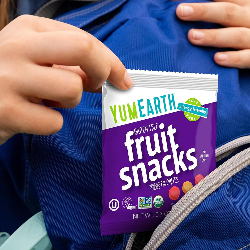 YumEarth Organic Fruit Snacks Box, 0.7 Ounce (Pack of 10)