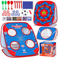 Spider Bean Bag Toss Game, Cornhole Board Outdoor Toys for Kids Age 4-12 | Outdoor Toys for Toddlers, Family Party Activity, Yard Backyard Beach Lawn Camping Game, Christmas Birthday Gift for Boys