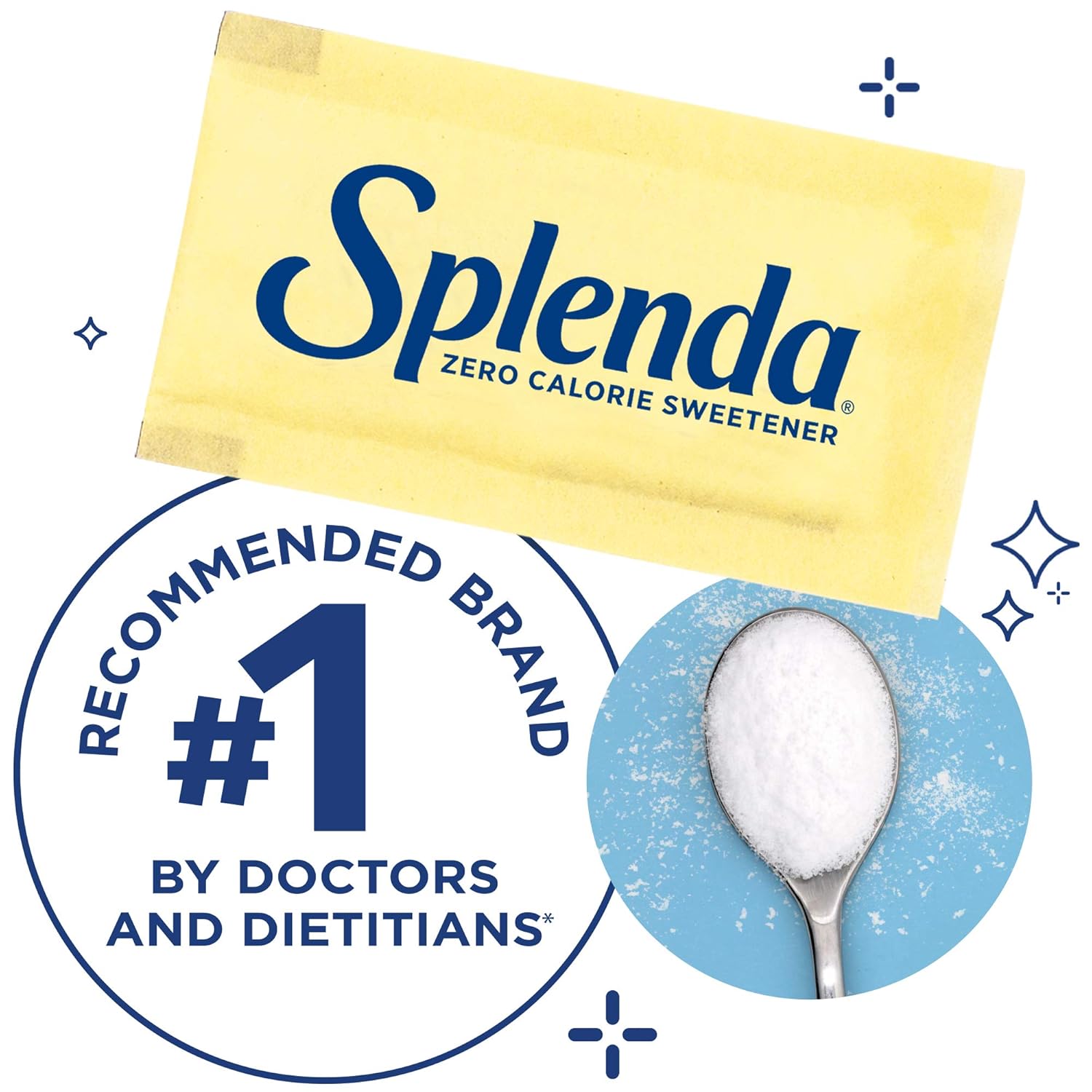 SPLENDA Zero Calorie Sweetener, 400 Count Packets
