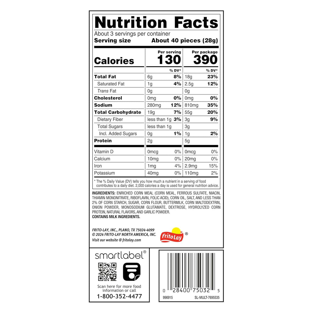 Minis, Funyuns Original, 2.875 oz Canister