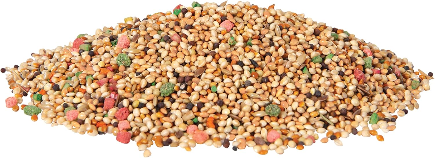 Wild Harvest Daily Blend Nutrition Diet Parakeet, Canary And Finch, Bird Food, 5 Pounds