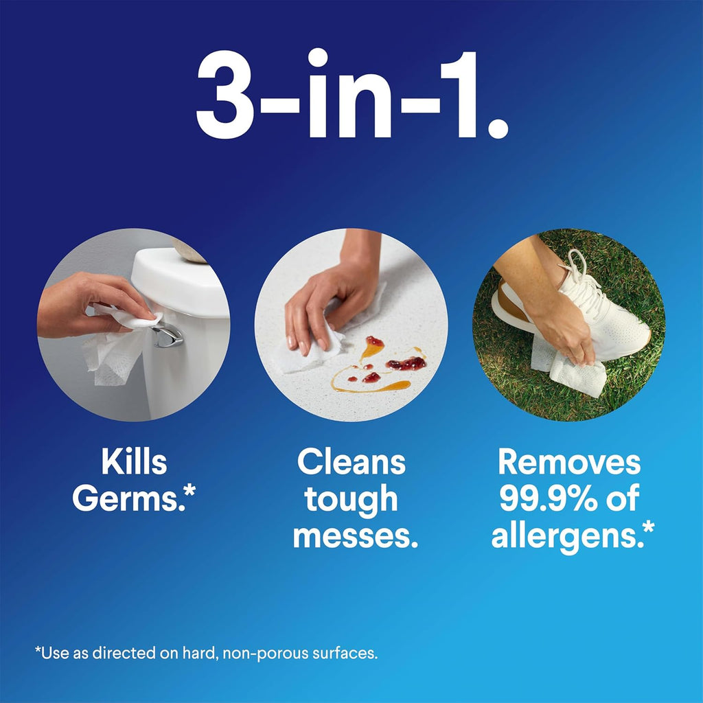 Clorox Disinfecting Wipes Flex Pack, Bleach Free, Fresh Scent, 75 Count, Pack of 3 (Pack May Vary)