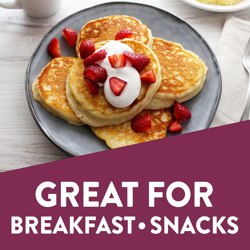 Krusteaz Sweet Cream Pancake and Waffle Mix, Light & Fluffy, 26 oz Boxes (Pack of 8)