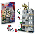 LEGO Marvel Spider-Man vs Hulk Epic Clash - Super Hero Building Toy for Boys & Girls, Ages 8+ - Includes 5 Minifigures & Hulk Figure - Spider-Man Toy for Fans - Gift for Birthdays - 76350