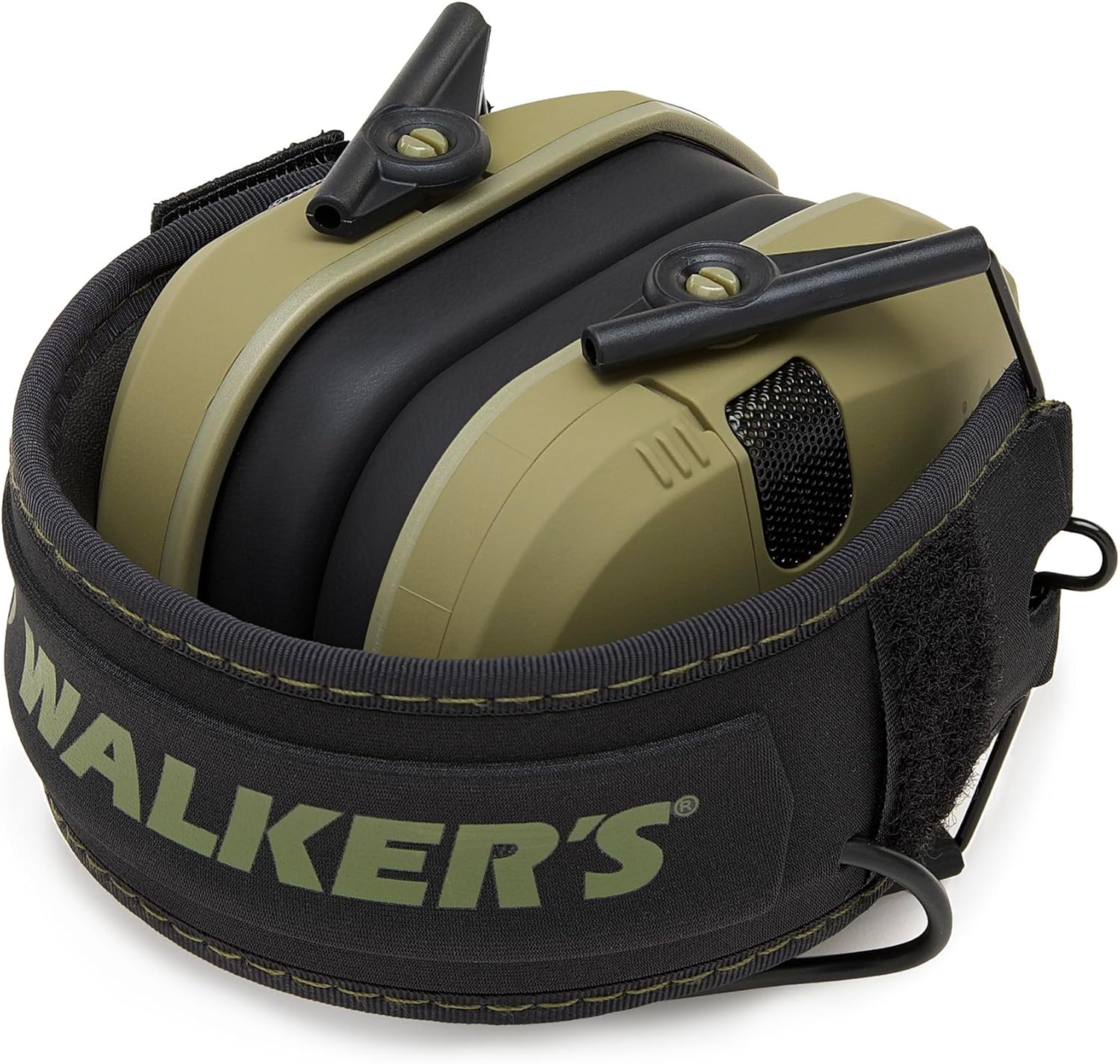 Walker's Razor Slim Ultra Low Profile Compact Design Adjustable Range Shooting Hunting Hearing Protection Electronic Earmuffs