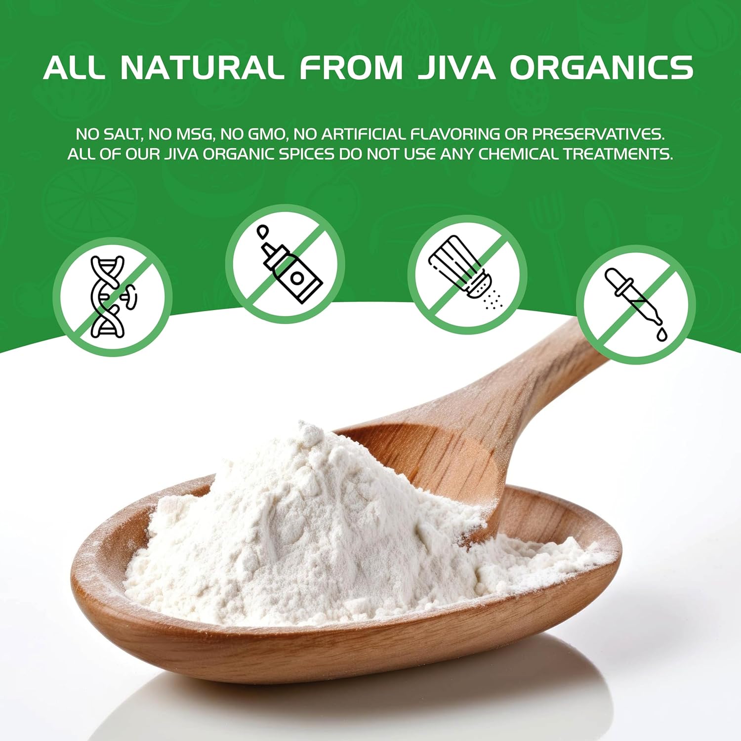 Jiva Organics Organic Arrowroot Flour (Powder) 2 Pound Bag - Raw, Non-GMO, Gluten Free