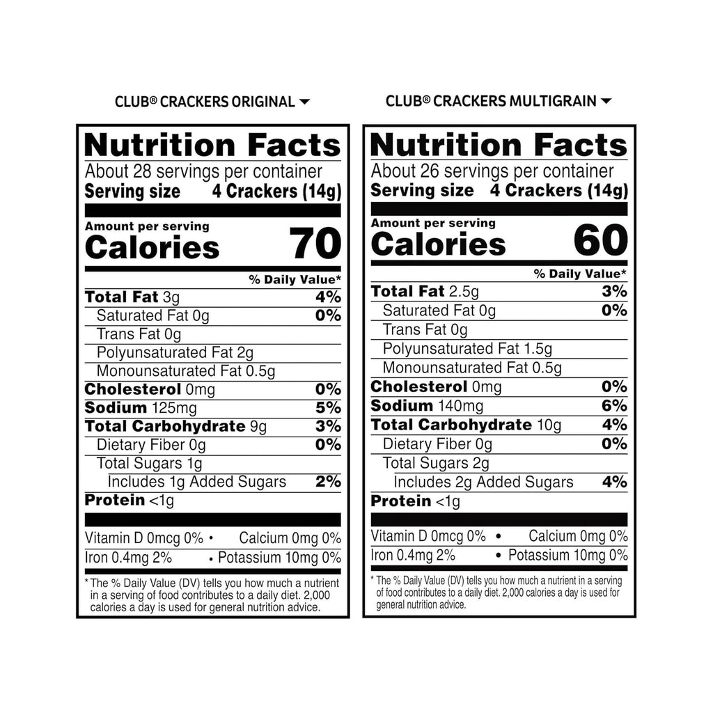Club Crackers, Lunch Snacks, Snack Crackers, Variety Pack (3 Boxes)