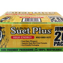 ST. ALBANS BAY SUET PLUS High Energy Suet Cakes, 20 Pack of 11 oz. Suet Cakes for Wild Birds