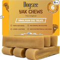 Dogsee Yak Cheese Himalayan Dog Chews 1lb (Medium - 6 Bars), 100% All Natural, 60% Protein, Dog Treats Medium Breed, Yak Chews Long Lasting for Aggressive Chewers, Raw Hide Free