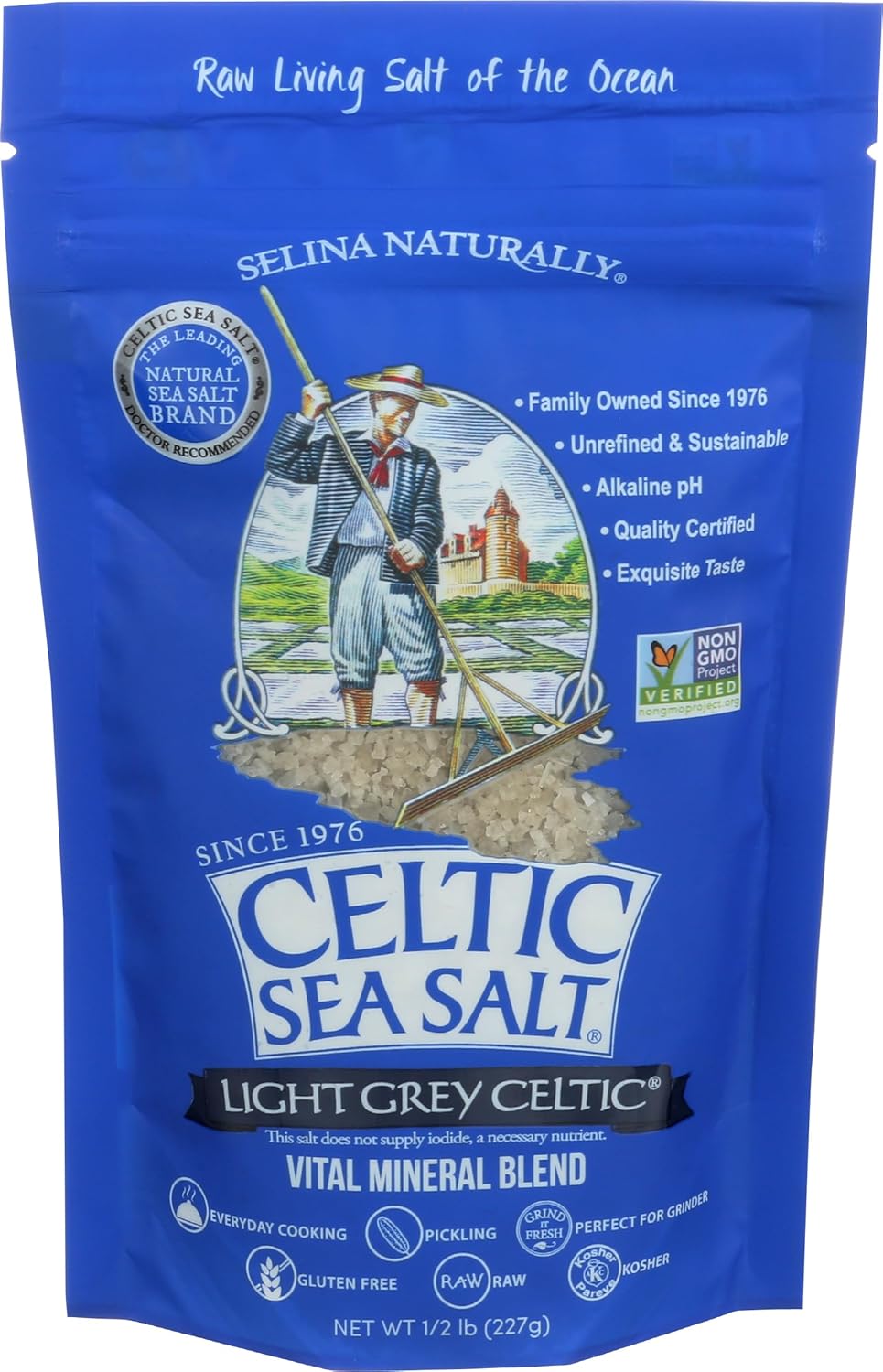 Celtic Sea Salt Lt Grey Pou, 0.57 Pound