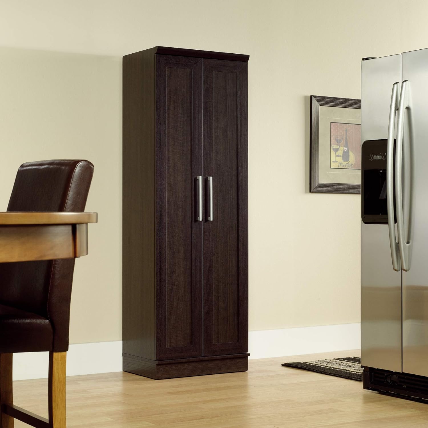 Sauder HomePlus Storage Cabinet/ Pantry cabinets, Dakota Oak finish