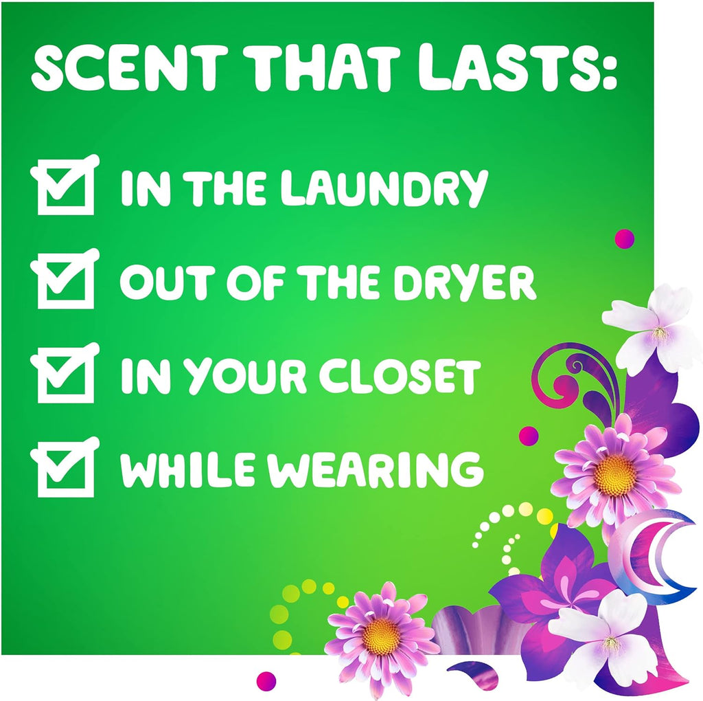Gain flings Laundry Detergent Soap Pacs HE Compatible 112 ct Long Lasting Scent Moonlight Breeze(Packaging May Vary)