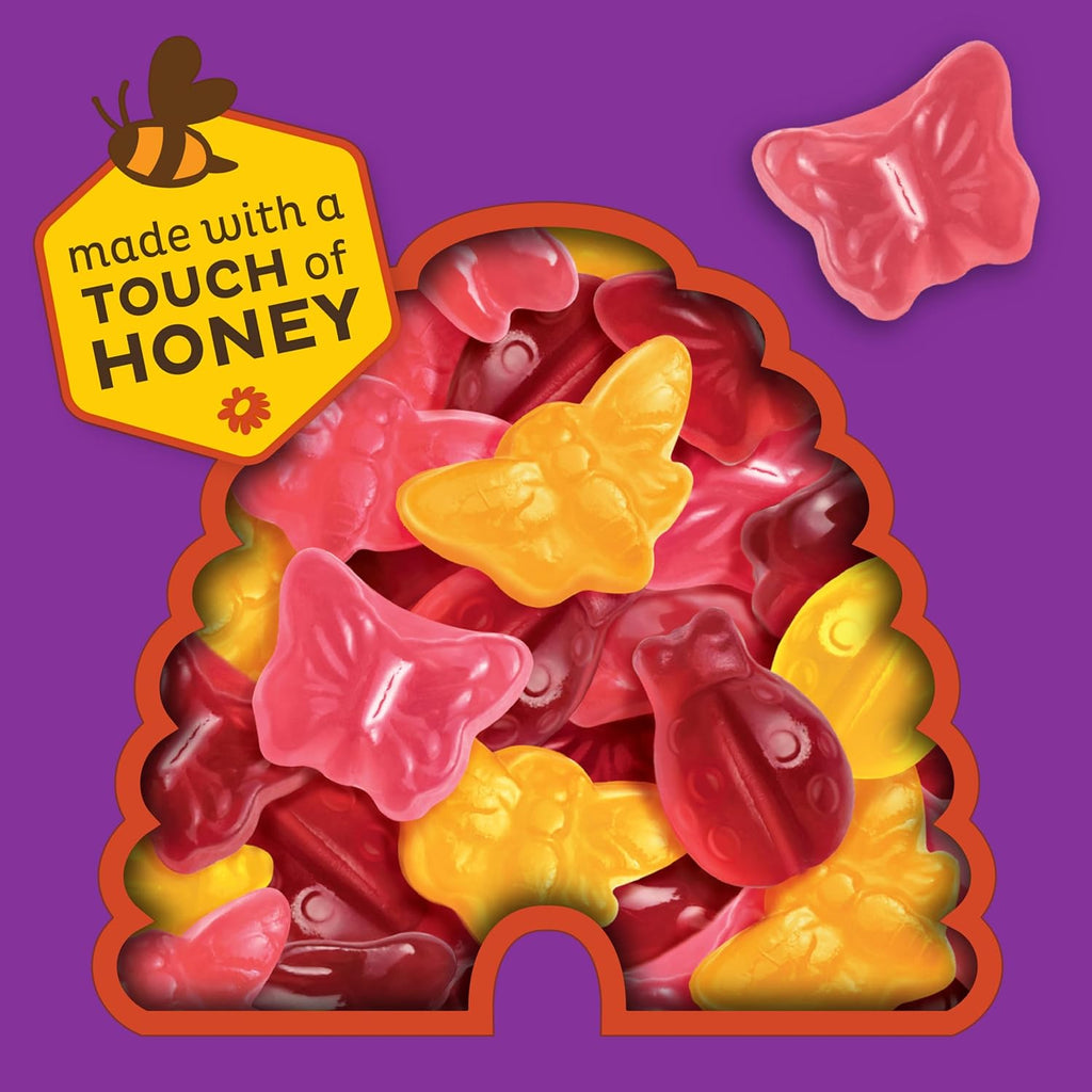 Annie's Organic Bees, Bugs, and Butterflies Fruit Flavored Snacks, 10 Pouches, 7 oz