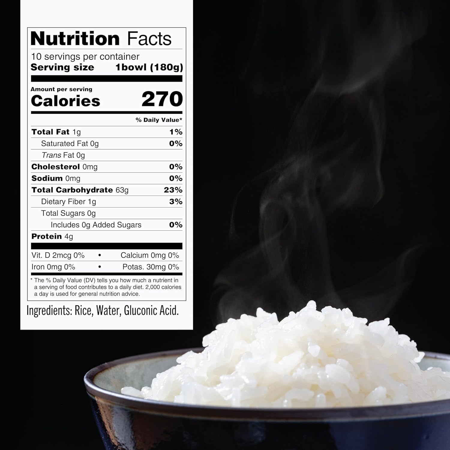 IRIS Instant White Rice (10 Pack), Ultra Premium Japanese Short Grain Sushi Sticky Rice, Microwave for 80 seconds, Non-GMO Gluten Free Vegan, Grown Polished and Packed in Japan
