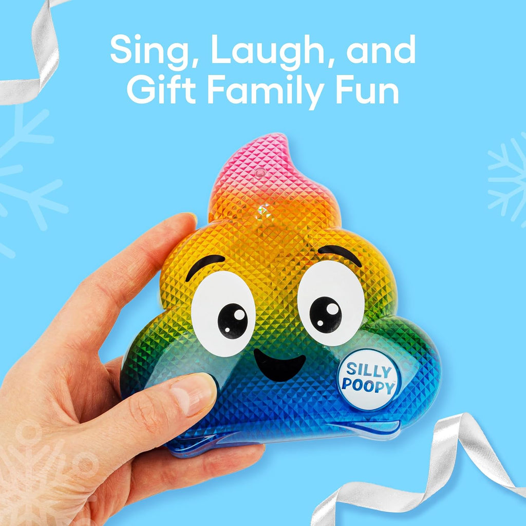 Silly Poopy's Hide & Seek by Relatable, The Talking, Singing, Rainbow Hide & Seek Toy, Fun Learning Toys for Toddlers, Interactive Toddler Toys, Perfect Stocking Stuffers or Funny Gift for Toddlers